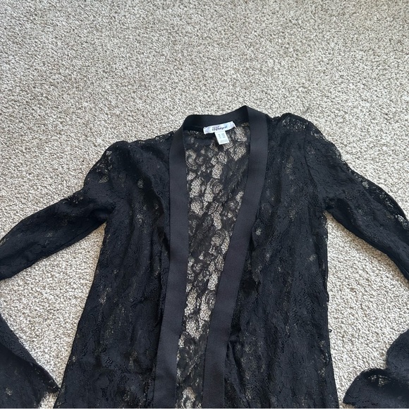 Lace Black Cardigan - Picture 2 of 4